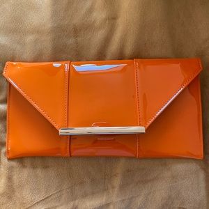 Vibrant Orange Clutch Bag (NWT)